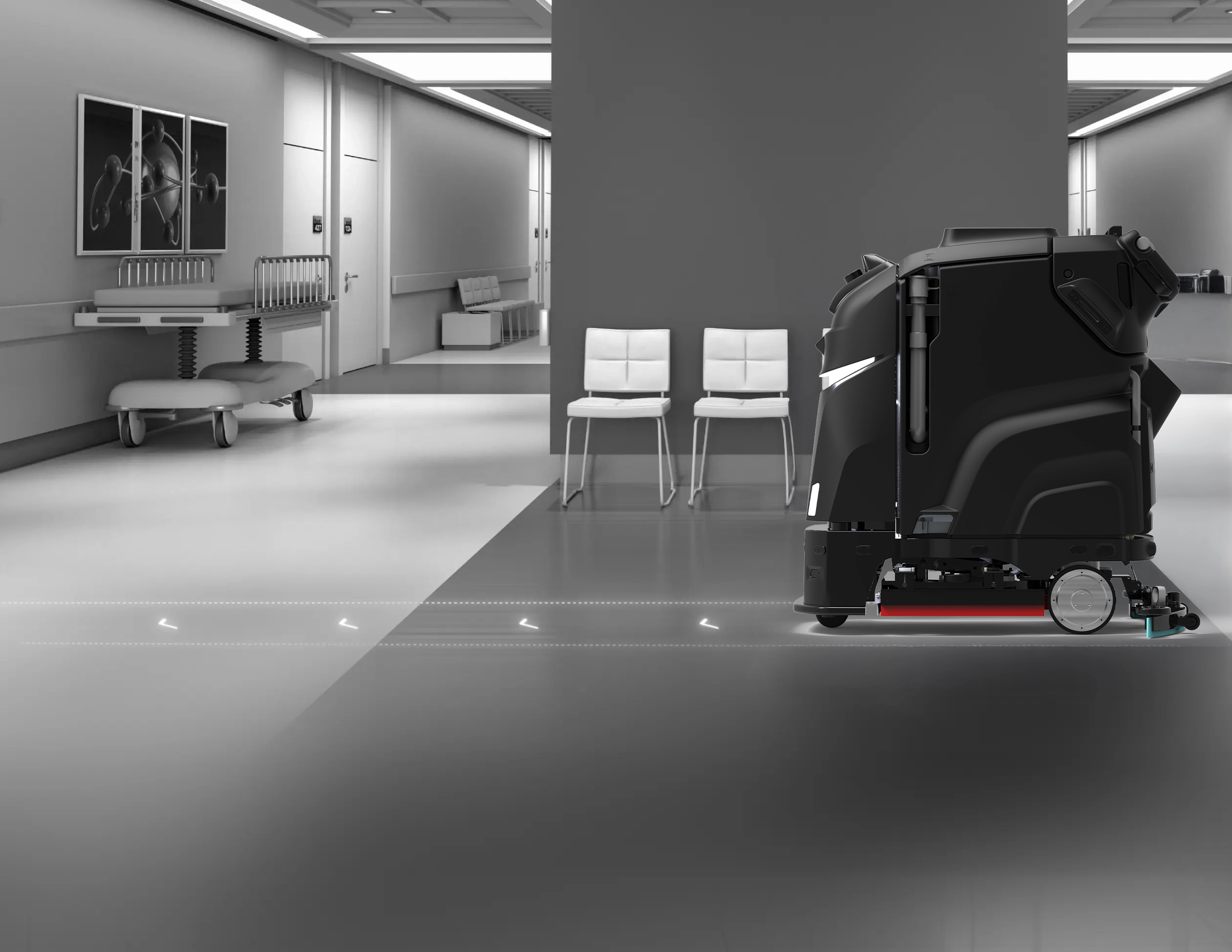 ai driven precision cleaning robot
