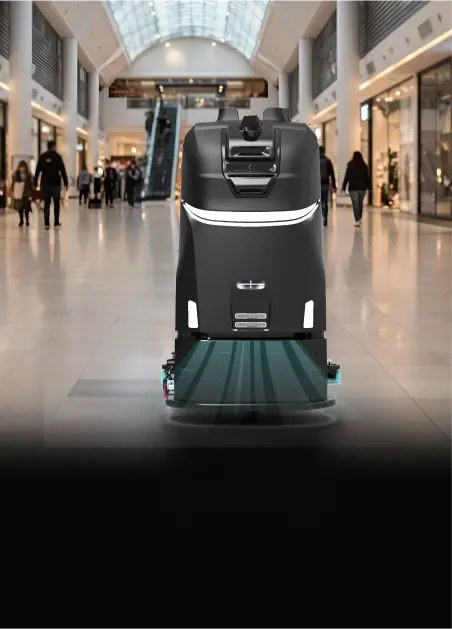 low maintenance cleaning robot for mall