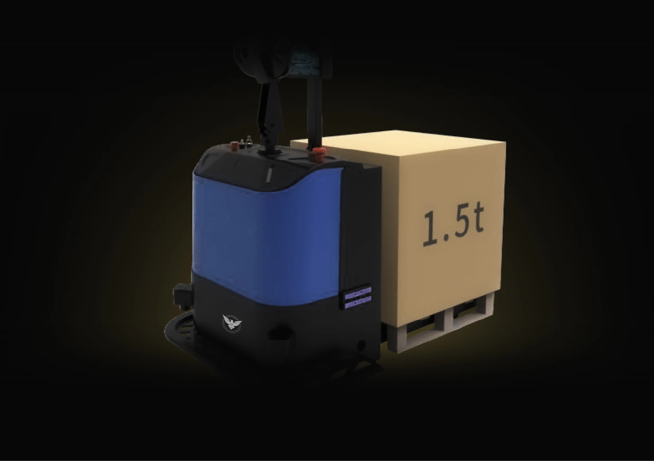 1.5 ton capacity with forkon forklift robot