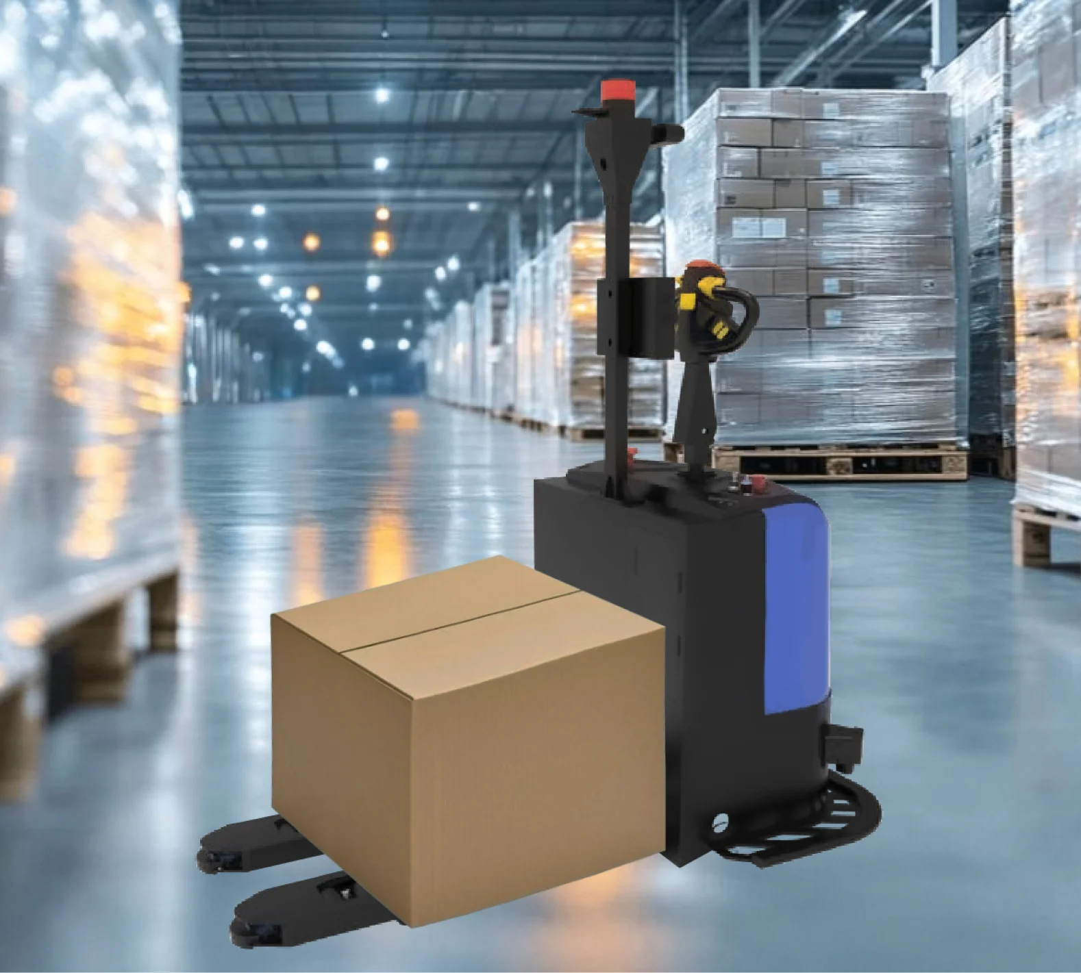 fast & continuous operation with forkon forklift robot