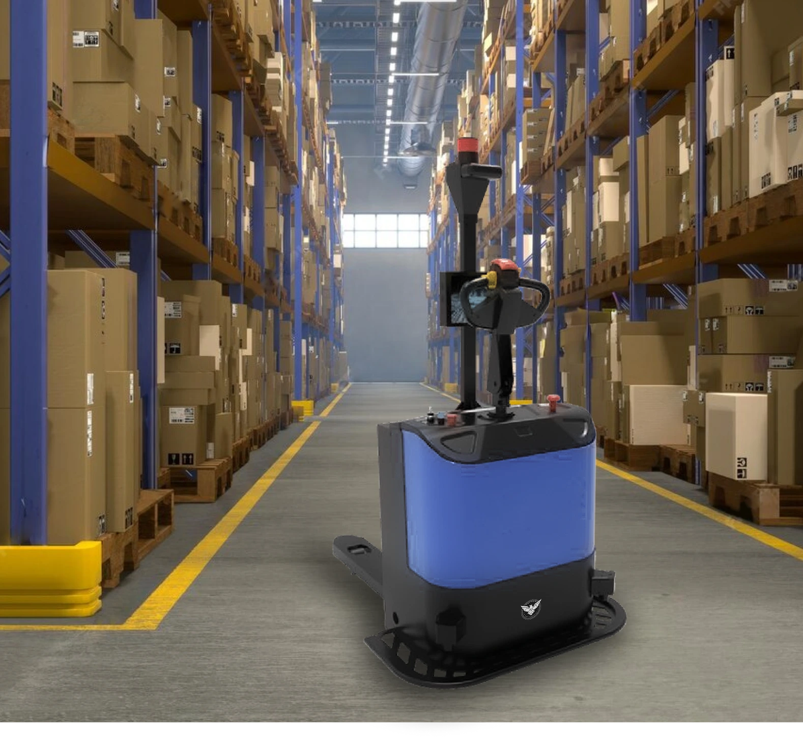 high load efficiency with forkon forklift robot