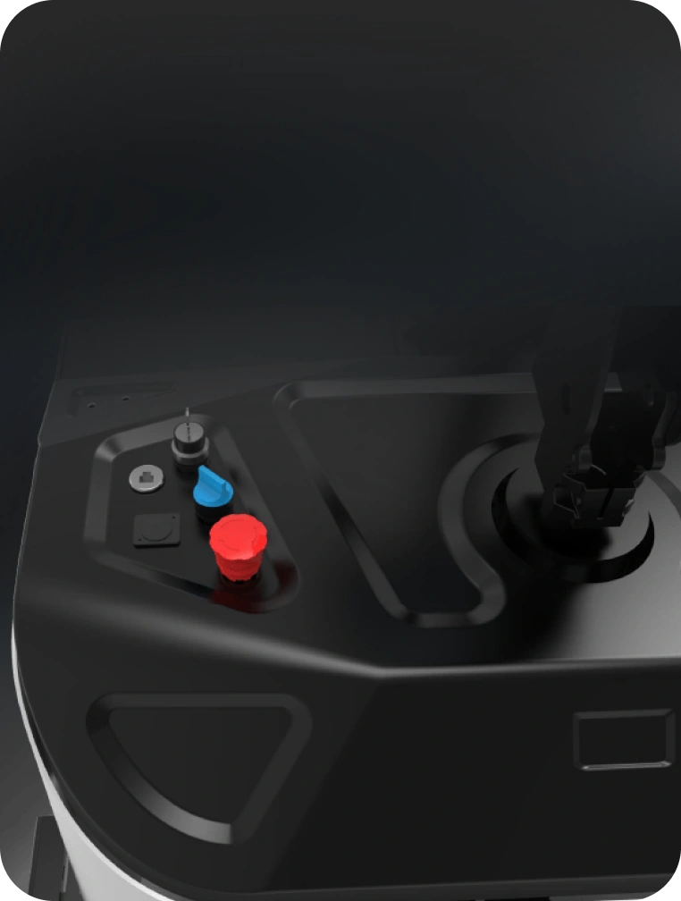 laser alam navigation with forklift robot