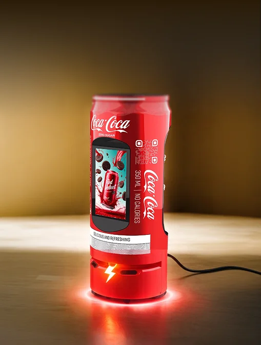 automatic charging-beverage promotional robot