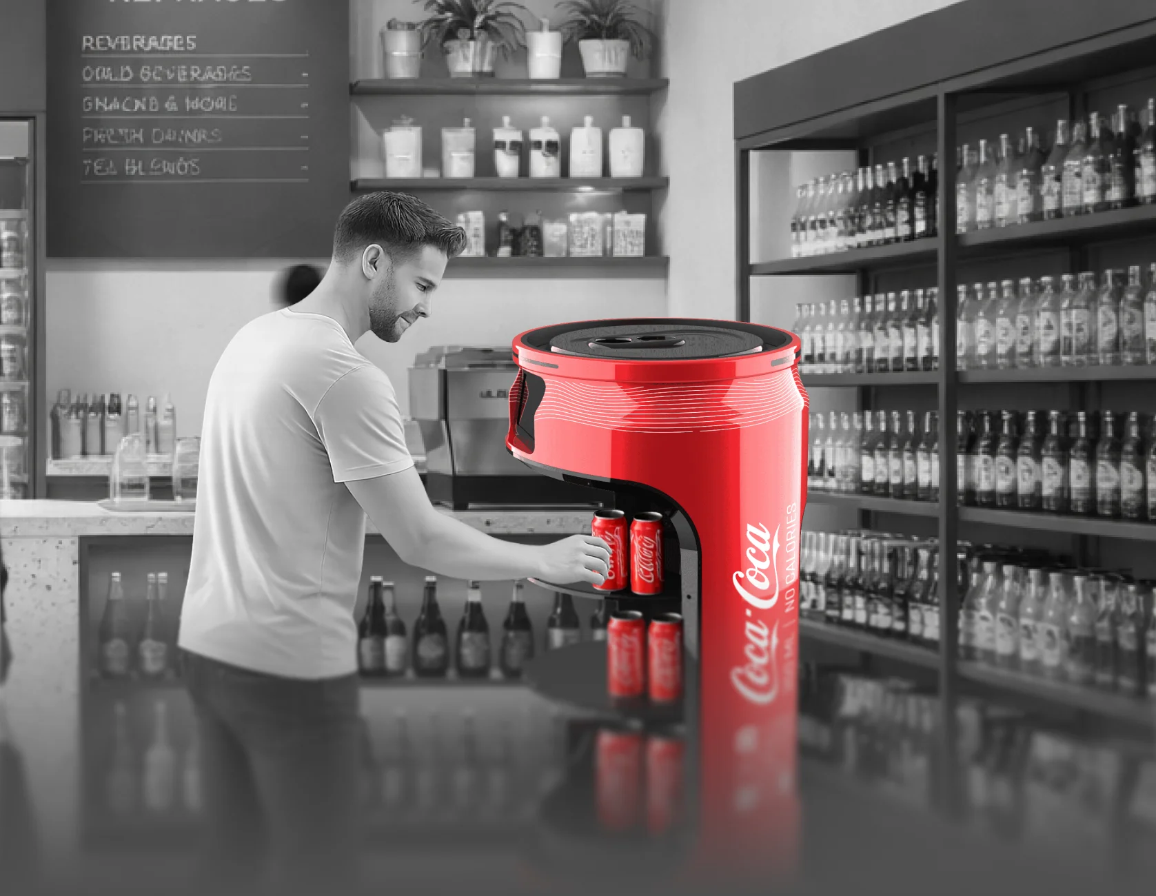 beverage serving robot